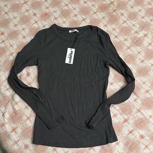 Zeagoo Dark Gray Long Sleeve Tee